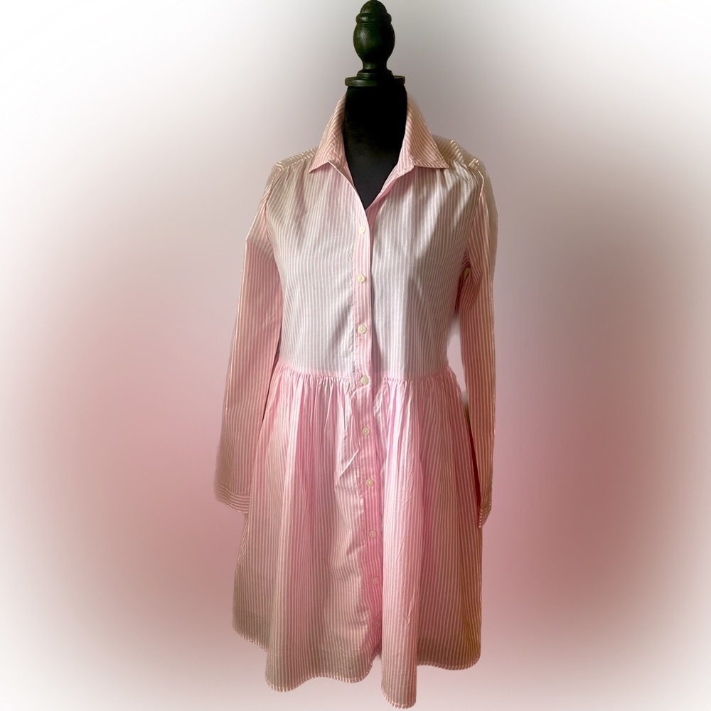J.Crew Factory Collared Mini Shirt Dress Size 2